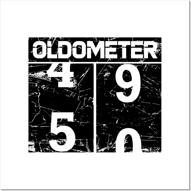 Oldometer 50th Wall Art by CandD